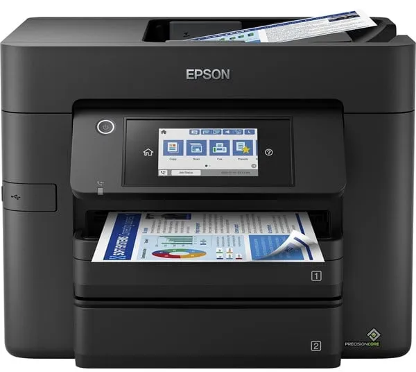 Epson WorkForce Pro WF-4830DTWF Alt-i-ett-blekkskriver Multifunksjon med faks - Farge - Blekk