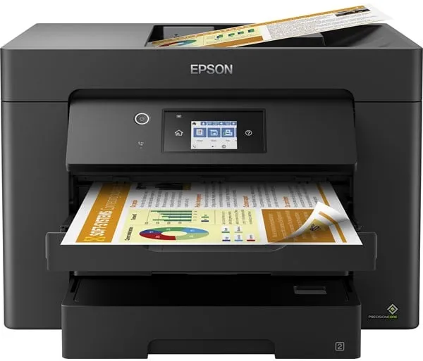 Epson WorkForce WF-7830DTWF A3 alt-i-ett-blekkskriver multifunksjon med faks - farge - blekk