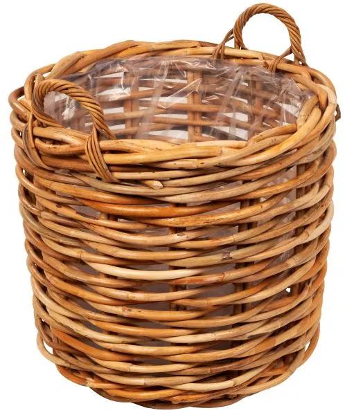 Rund kurv med håndtak Ø50x53cm