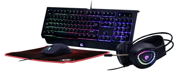 Gembird GMB Gaming Phantom - Gaming Tastatur - Amerikansk engelsk - Sort