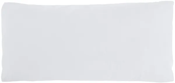 LAFORMA Dulcia pute - silikonhulfibre, hvit bomull (30x60)